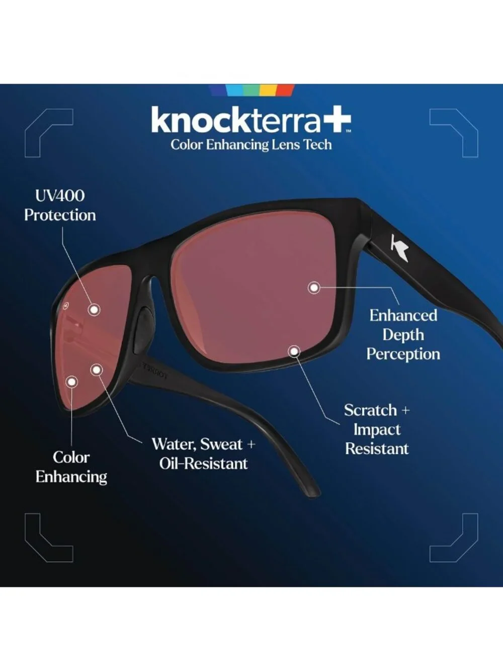 Stylish Large Polarized Sunglasses for Men & Women - UV400 Protection, Trendy